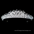 New Design Silver Crystal Rhinestone Bridal Tiara Crown Wedding Headpiece adjustable pageant crowns